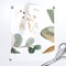Romantic Magnolia Oversized Flowers Watercolor Modern Feminine Cream Green Bronze Custom Removable Wallpaper by Spoonflower Peel & Stick Wallpaper 2FT Wide